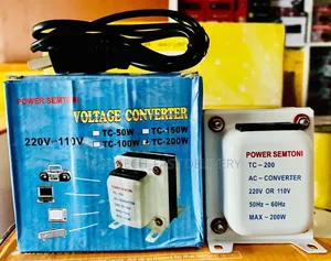 Power Semtoni 200W Step Up and Step Down Voltage Converter – 110v/220v