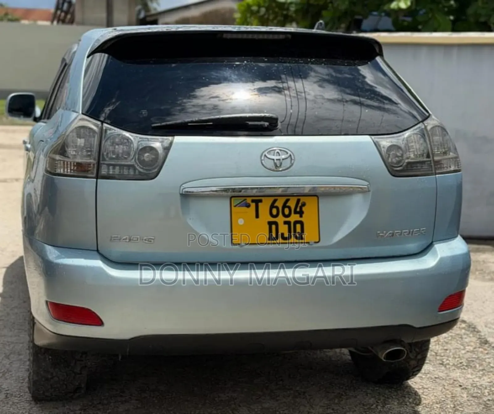 Toyota Harrier 2005 Blue
