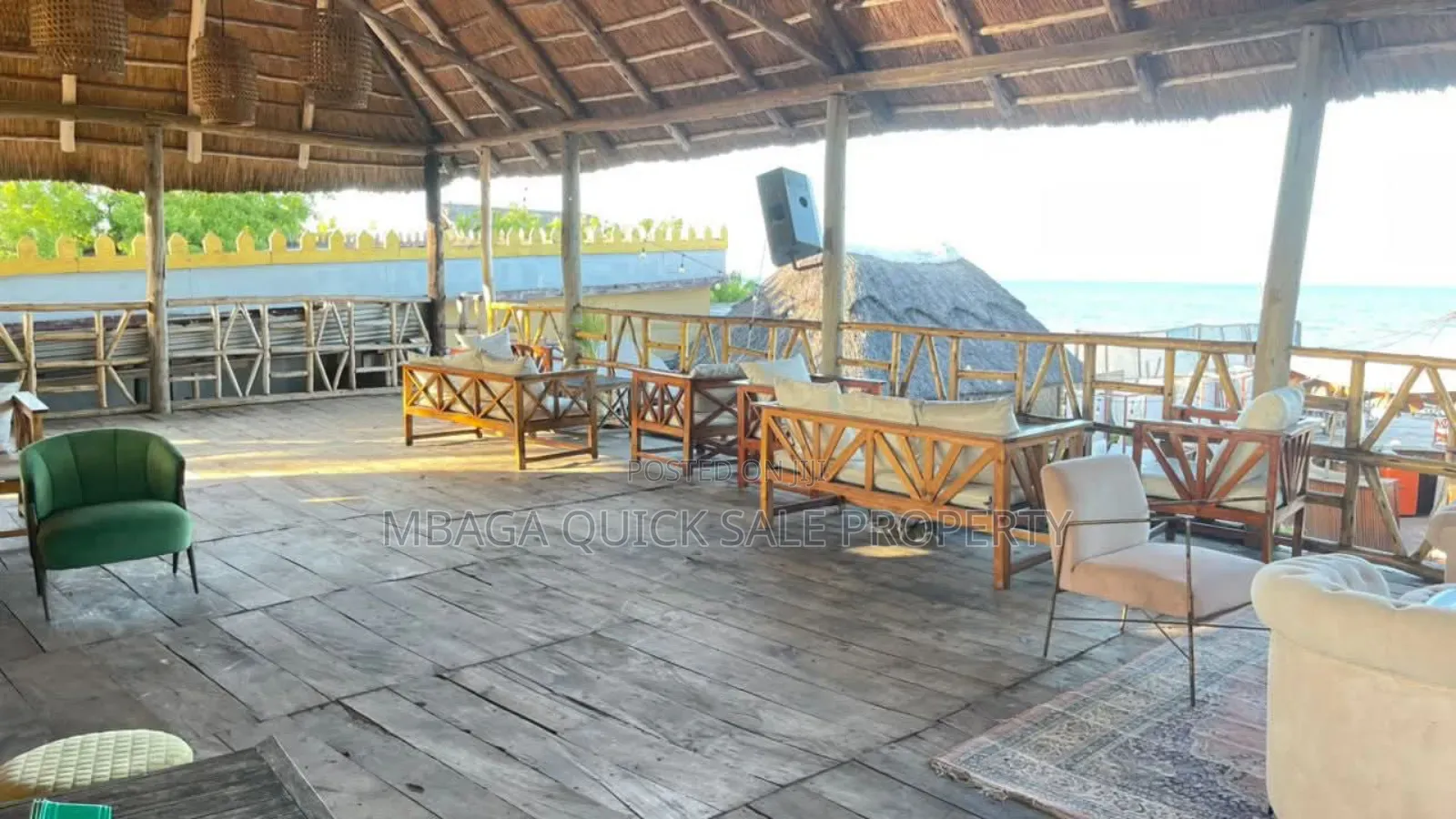 Beach Reustaurant Sea View for Rent at Ununio Beach