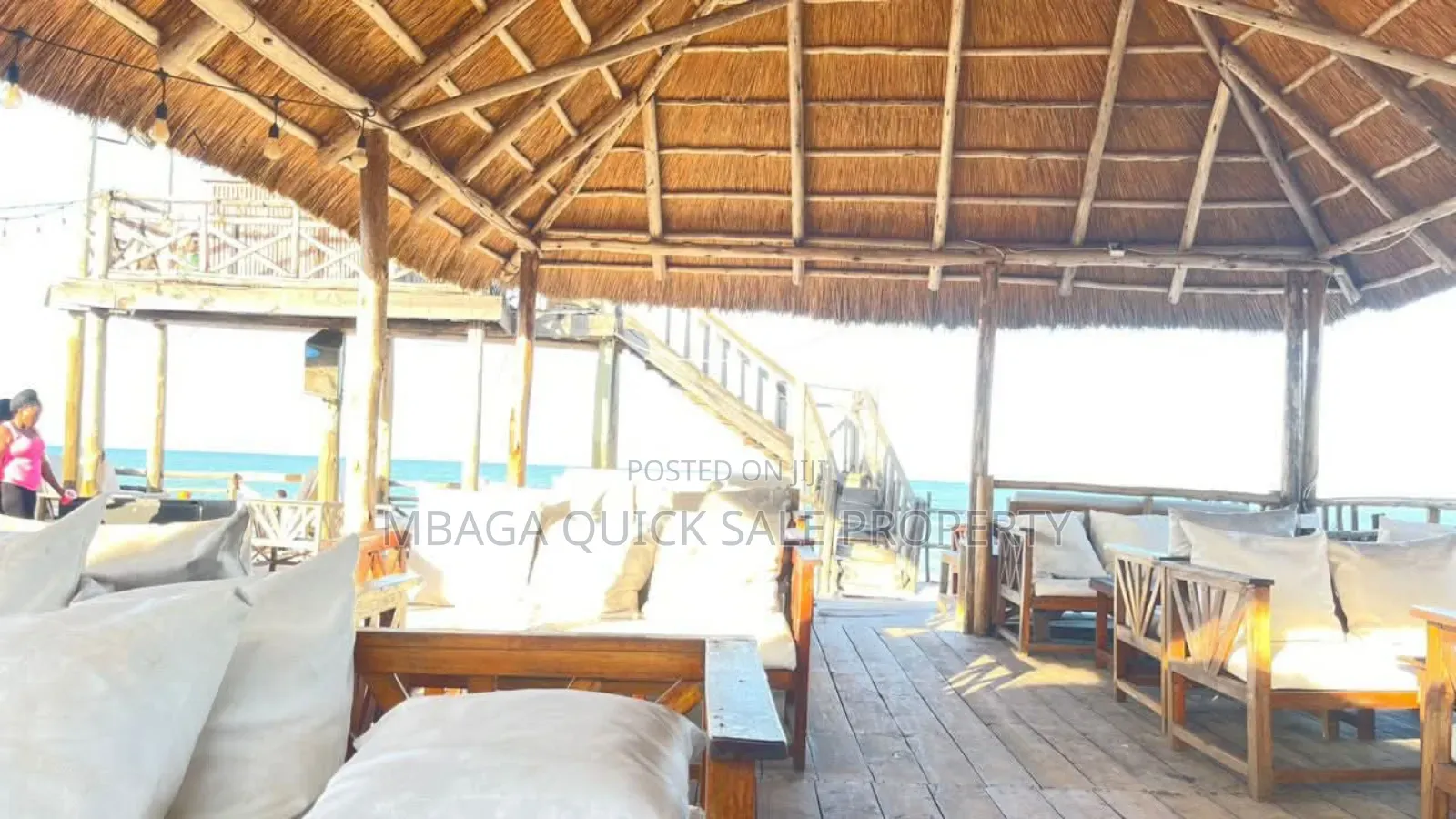 Beach Reustaurant Sea View for Rent at Ununio Beach