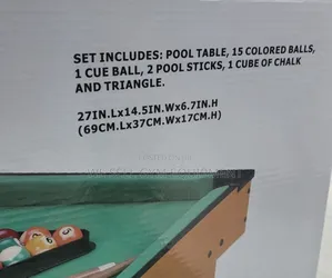 Kids Pool Table
