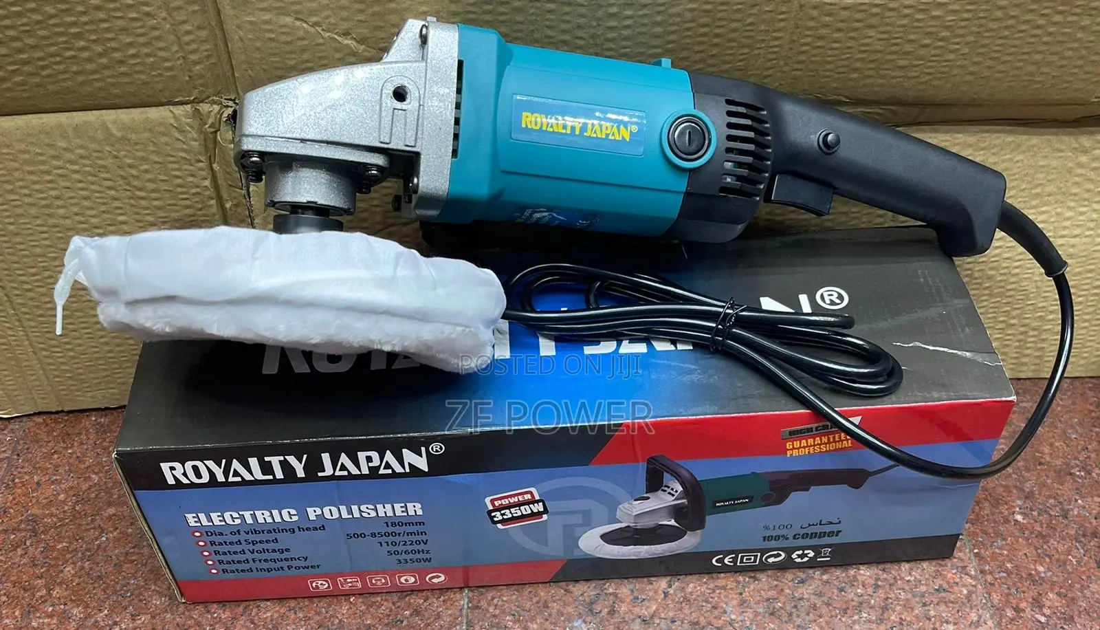 Polisher Grinder 7”