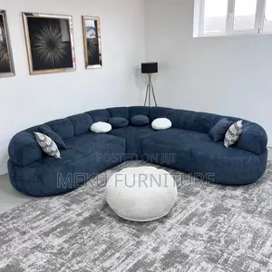 L Round Shape Sofa