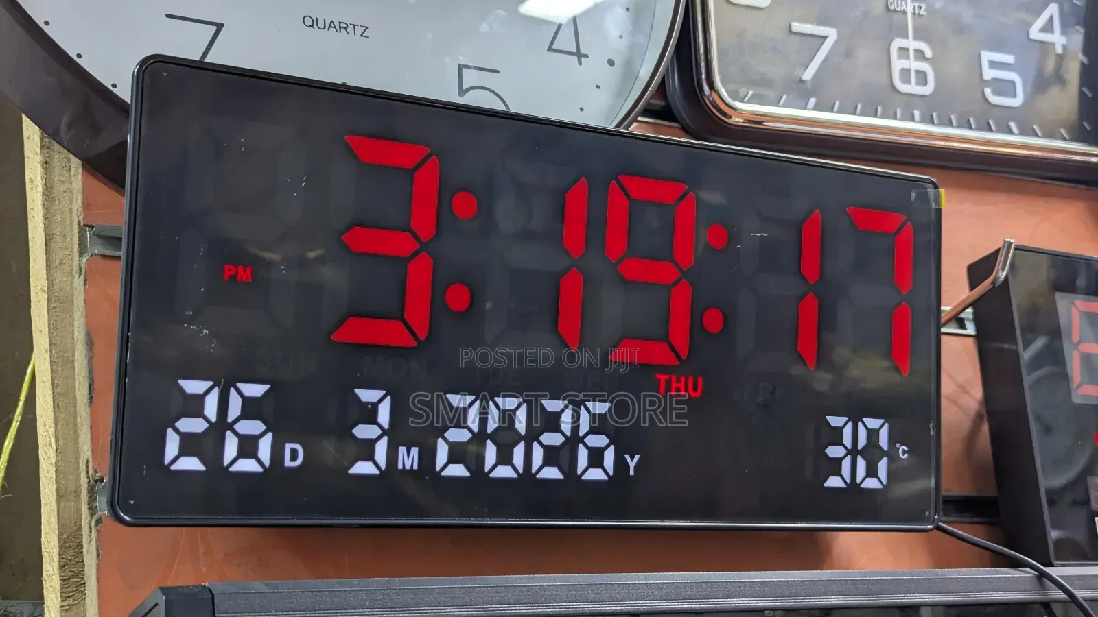 Jh3609 Led Digital Wall Clock
