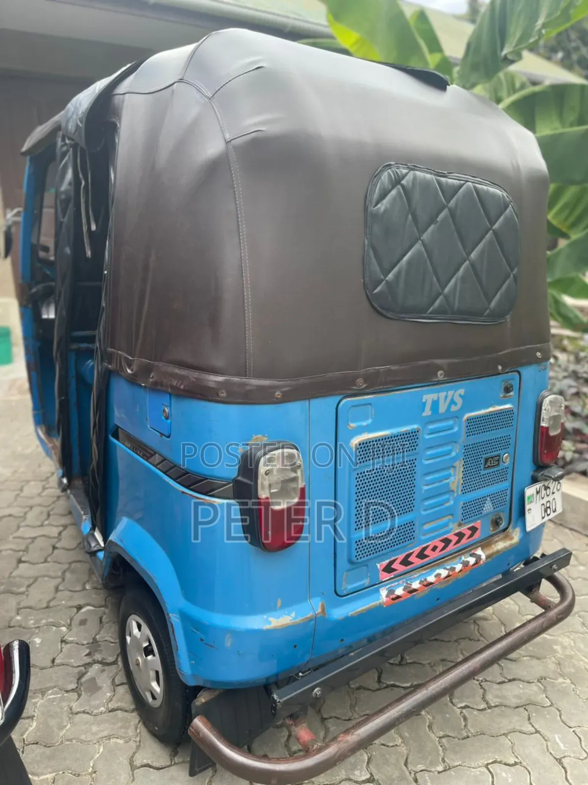 TVS King Deluxe Plus iTouch Start 2024 Blue
