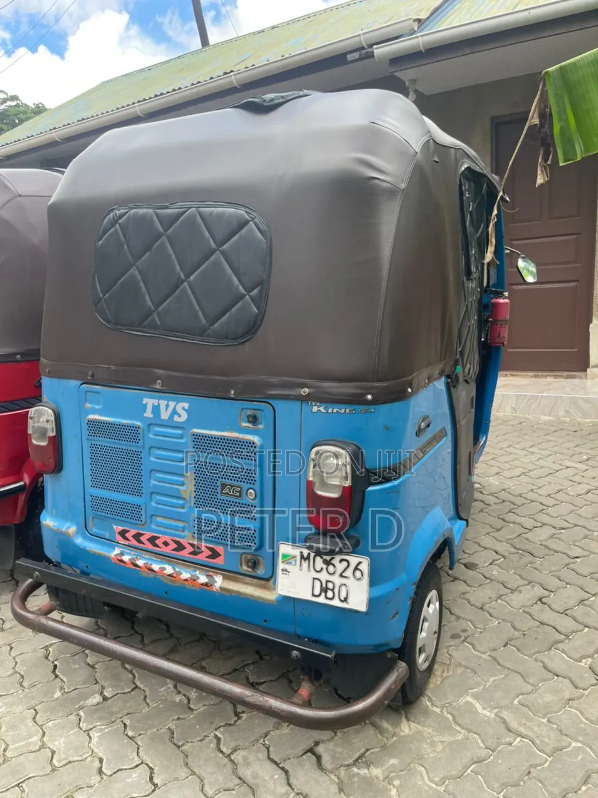 TVS King Deluxe Plus iTouch Start 2024 Blue