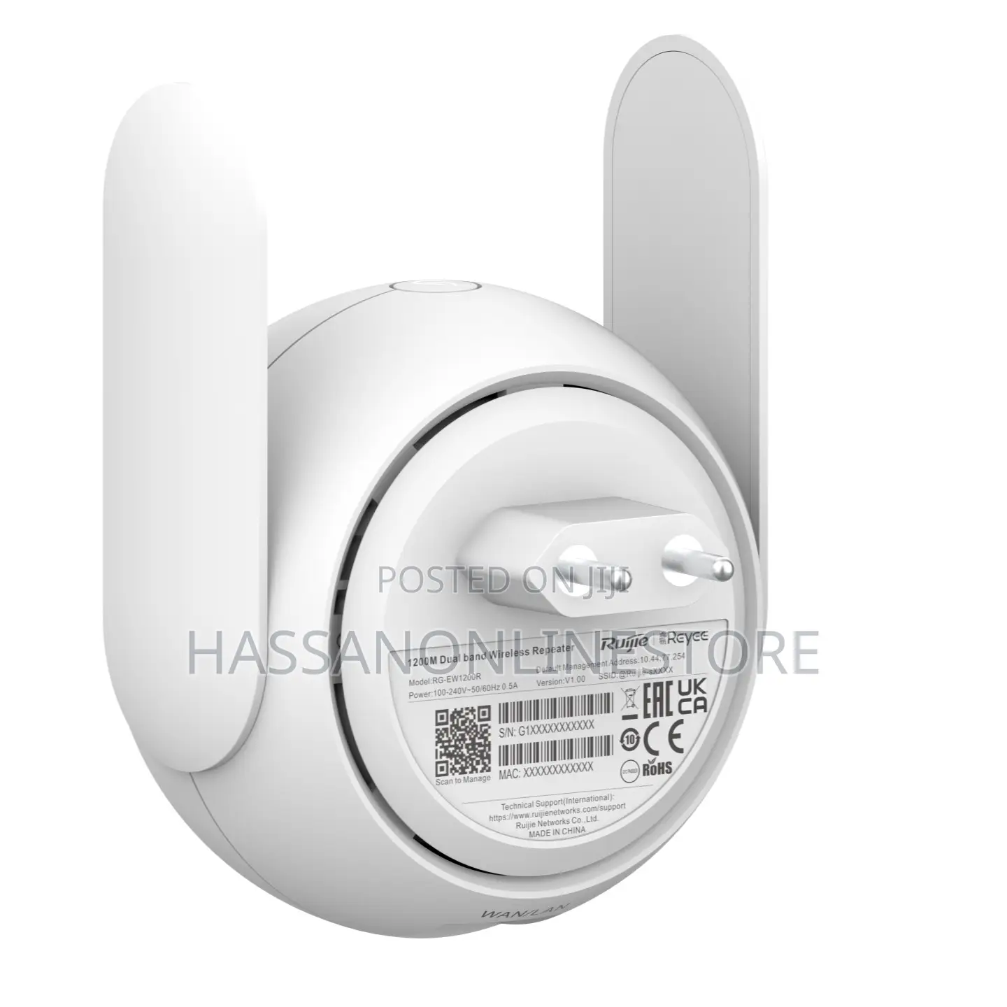 Ruijie Rg-Ew1200r 1200m Dual-Band Mesh Wi-Fi Extender