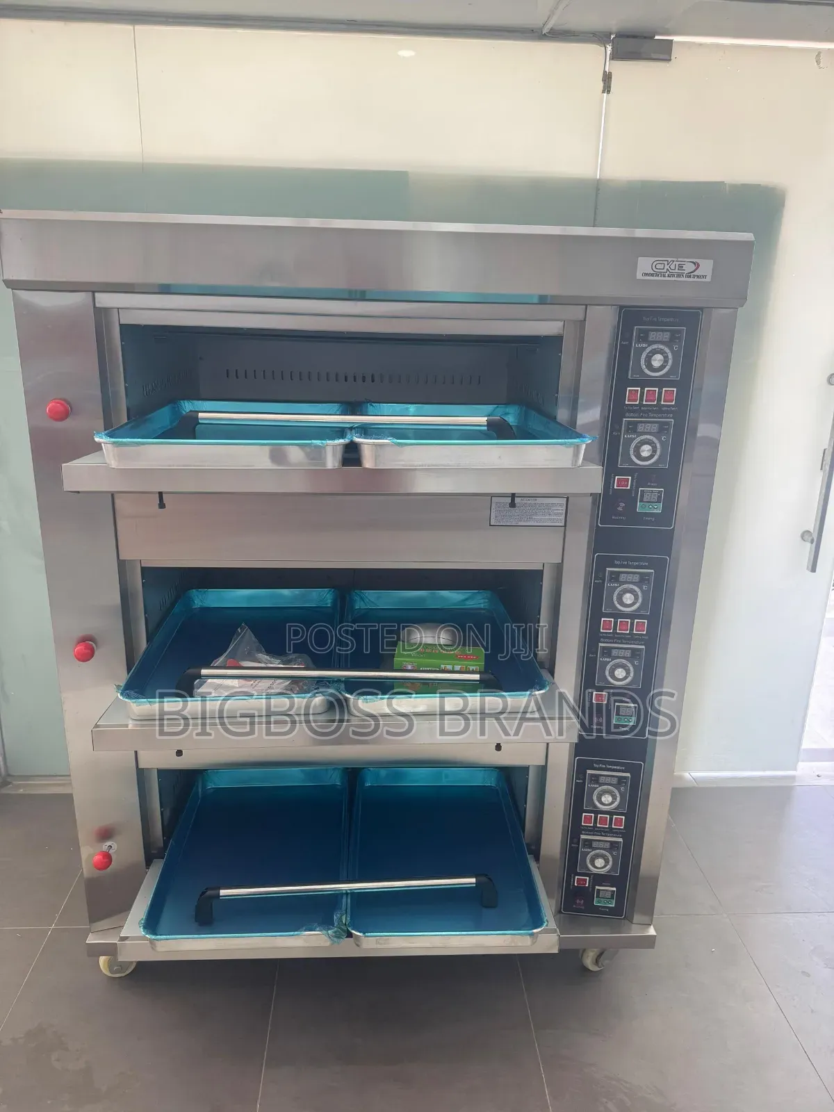 Commercial Bakery Gas Oven
Deck 3, Tray 6