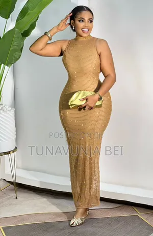 Silver Party Dress for Ladies