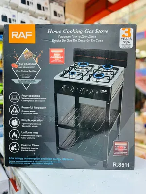 Raf Home Cooking Gas Stove 4-Burners (Model R.8511)
