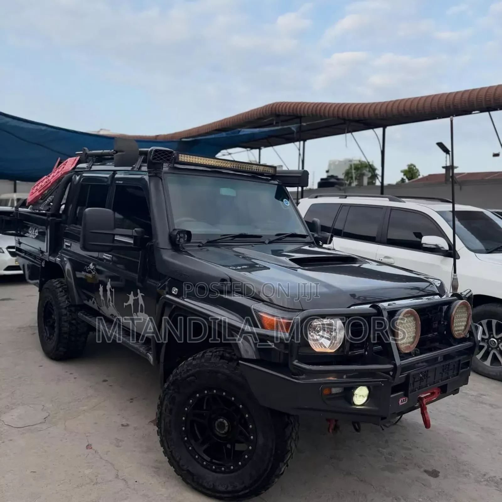 Toyota Land Cruiser 76 Series 2012 Black