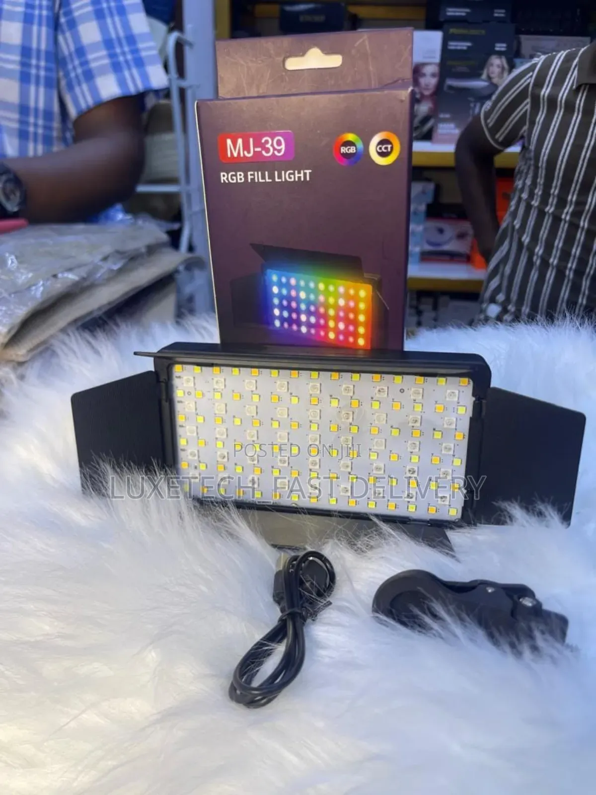 Mj-39 RGB Fill Light Portable Led Panel for Photography and Video