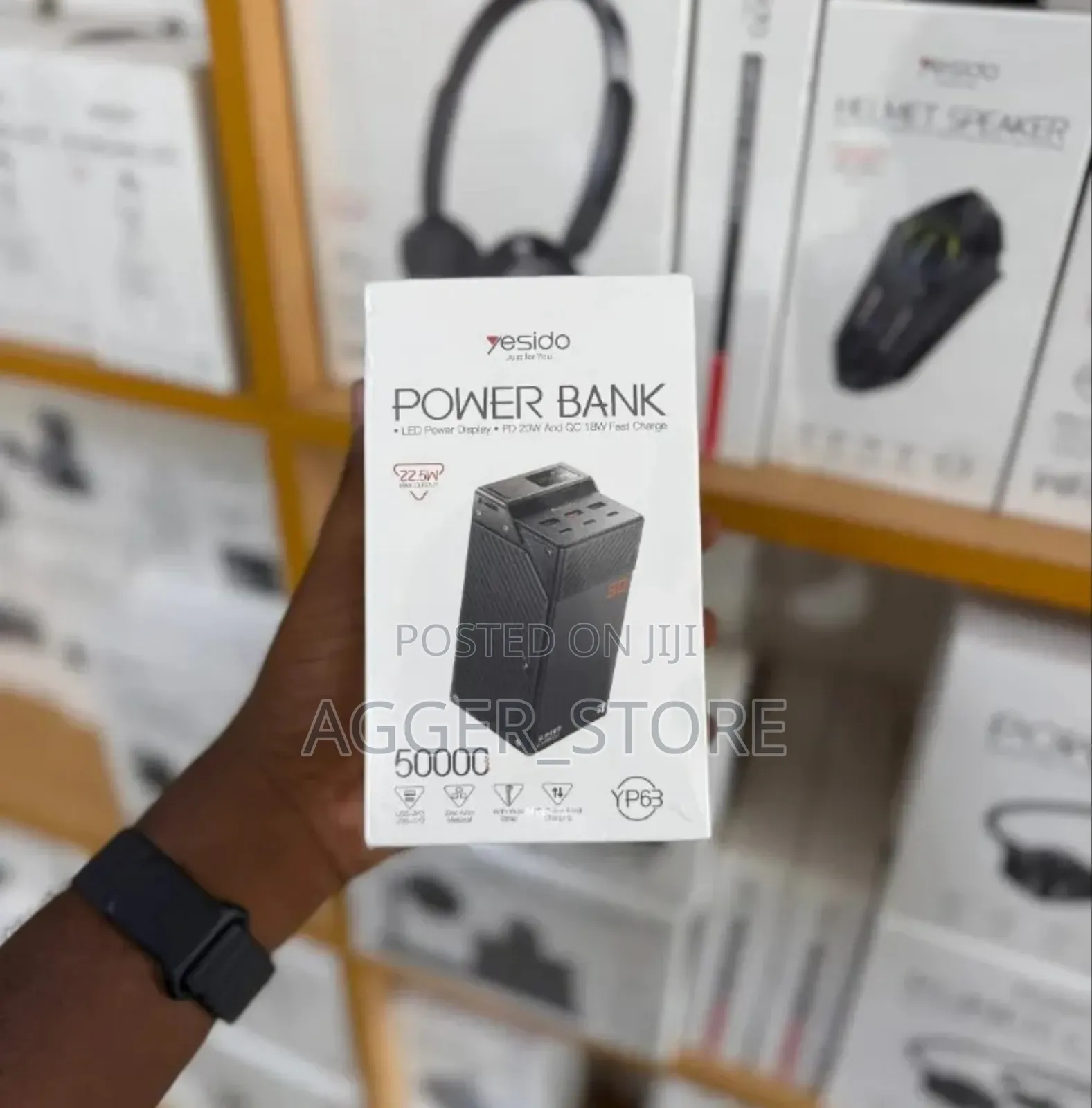 Yesido Yp63 50000mah Original Powerbank