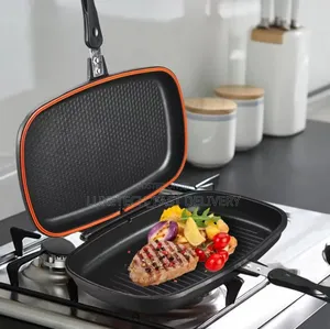 Die Casting Double Grill Side Pan 36cm