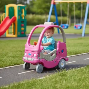 Kids Plastic Rid-on Patrol Car Designed for Living Room Kitchen Use