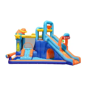 Inflatable Bounce House Animal Water Slide Combo Kids Jump Castle