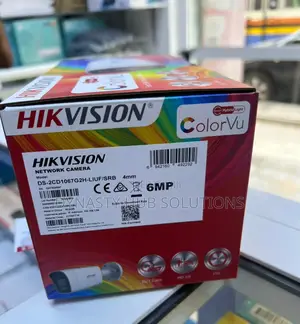 6mp Ip Full Colorvu Ip Camera Indoor/Outdoor Ds-2cd1t67g2hp-Liuf(S)
