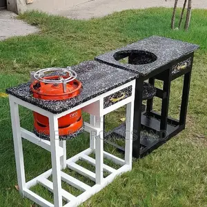 Kitchen Cabinet Ndogo Yenye Sehemu Ya Kuweka Jiko Na Droo Yake.