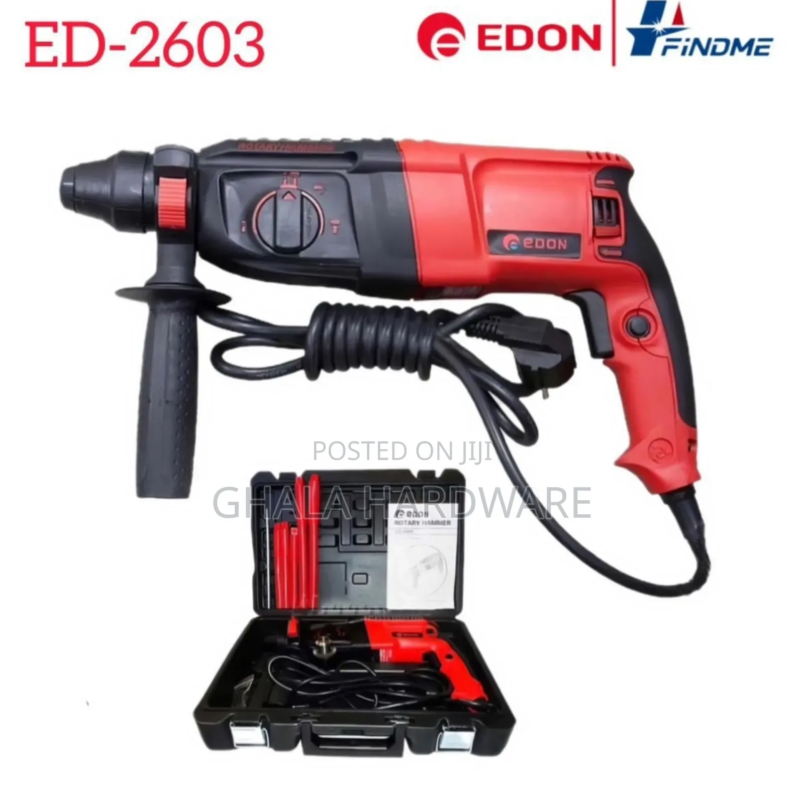 Edon Ed-2603 26mm Rotary Hammer