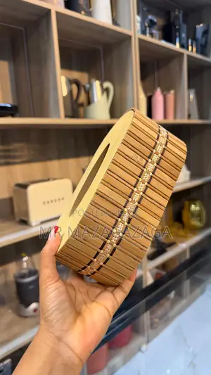 Crafted Wooden Luxury Tissue Box