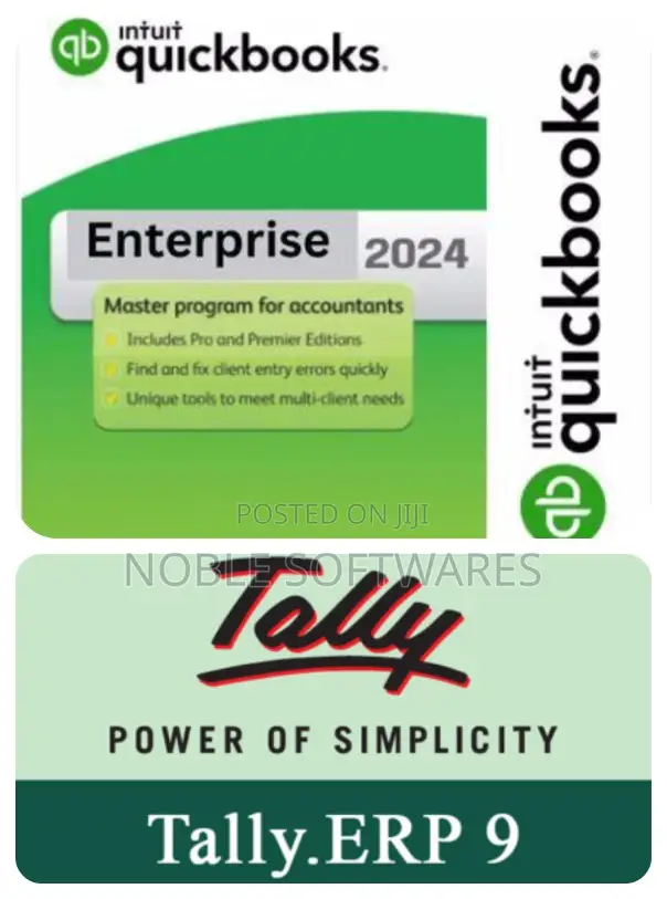 Intuit Quickbooks Enterprise 2024 + Tally Erp 9 ( Installation )