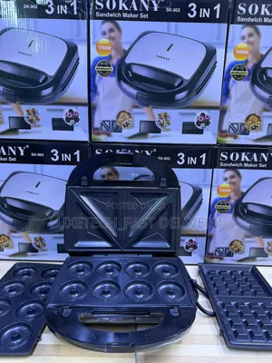 Sokany 3-in-1 Sandwich Maker Set (Model Sk-902)