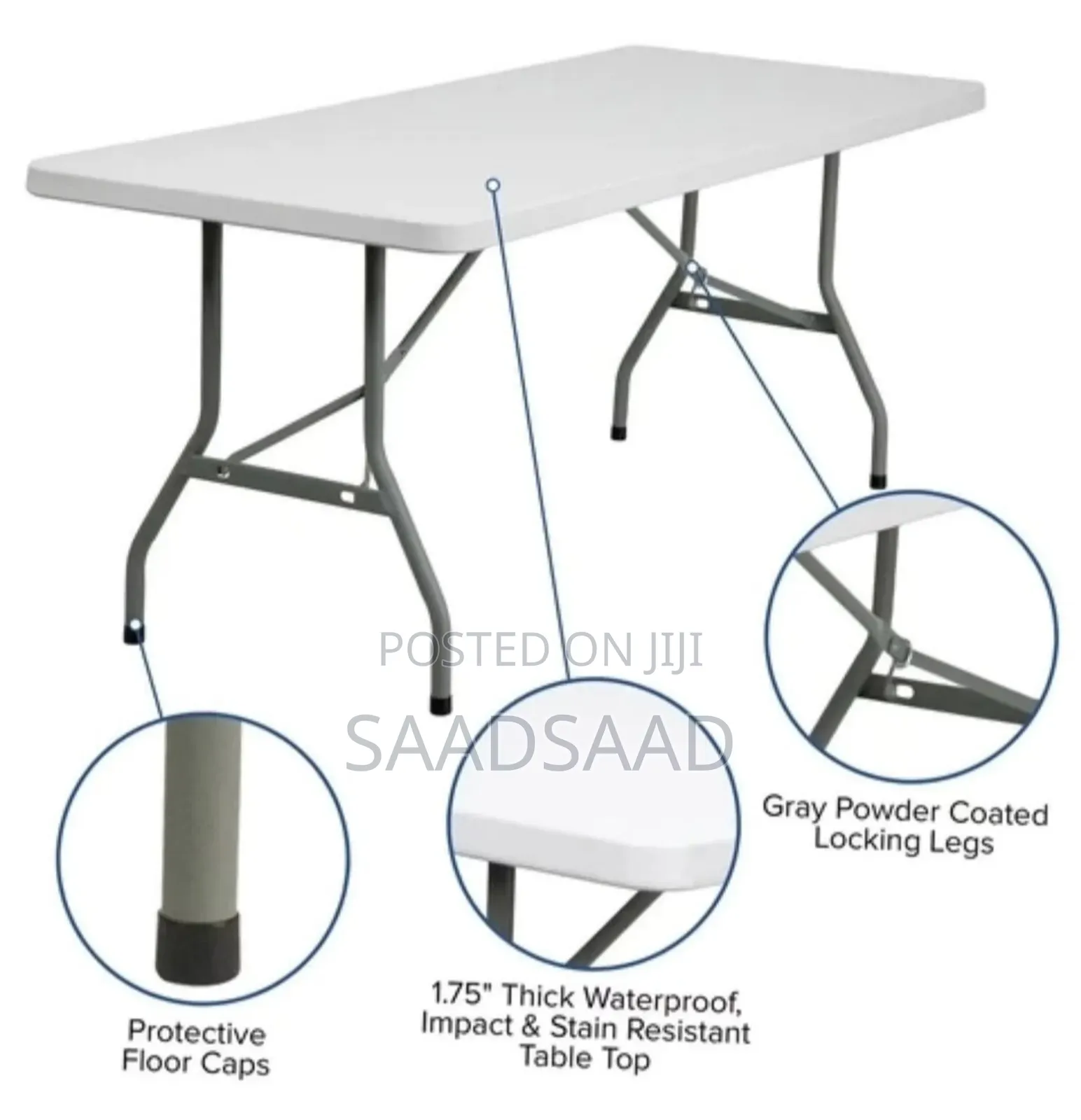 Folding Table 180 Cm