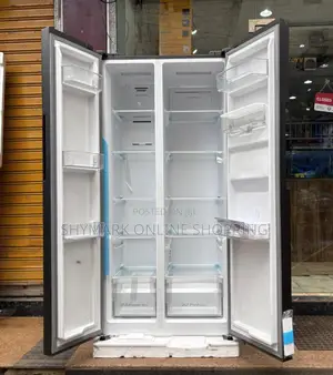 Homebase Side by Side Fridge Model (Hb-520wd)