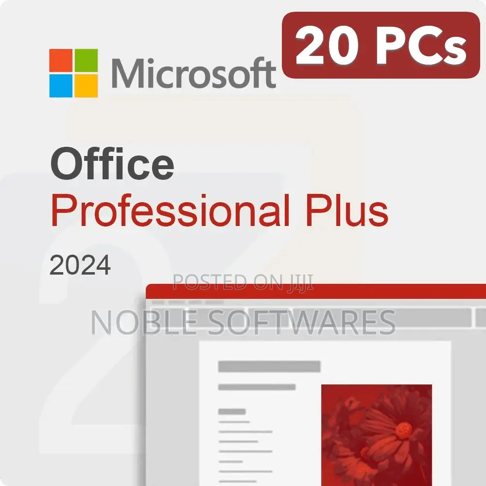 Microsof Office 2024 Professional Plus ( 20 User )