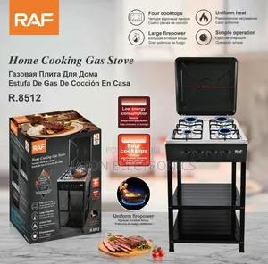 Raf Stand Free Gas Stove 4plates