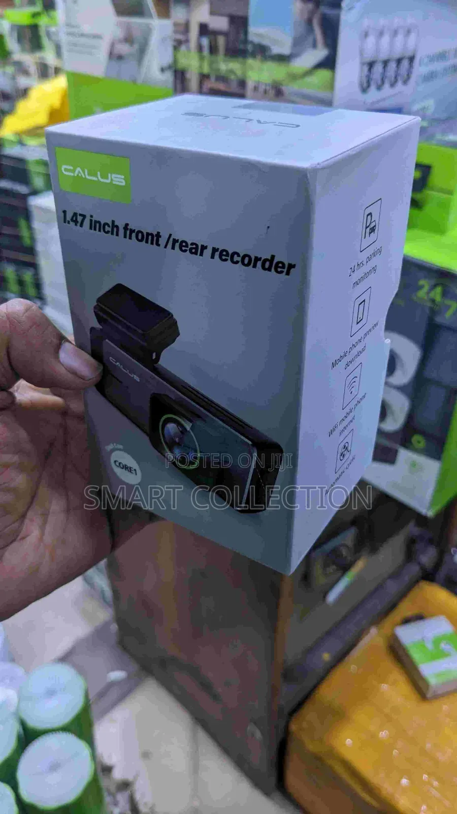 Calus 1.47" Front/Rear Recorder