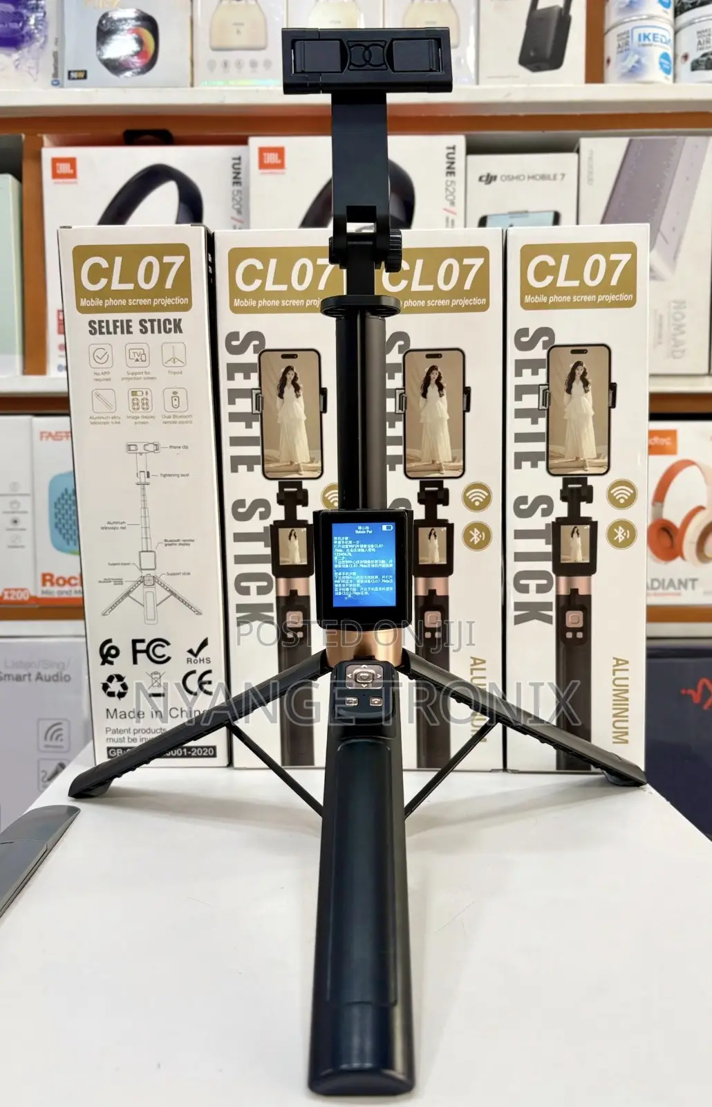 Aluminum Display Tripod Stand