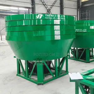 China Wet Pan Mill High Efficiency for Kenya Gold Processing