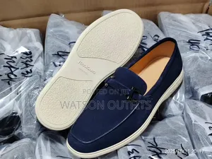 Feragamo Brand Italy Made Men's Leather Shoes