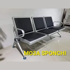 Leather Office Bench