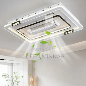 Voice Control Fan Light Wide Angle Large Household Full Spectrum