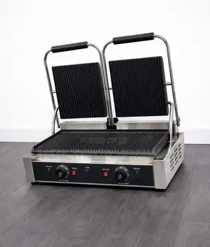 Commercial Electric Double Pan Contact Grill