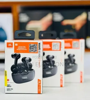 JBL Wireless Earpods Wave Beam. 32hrs Play Time