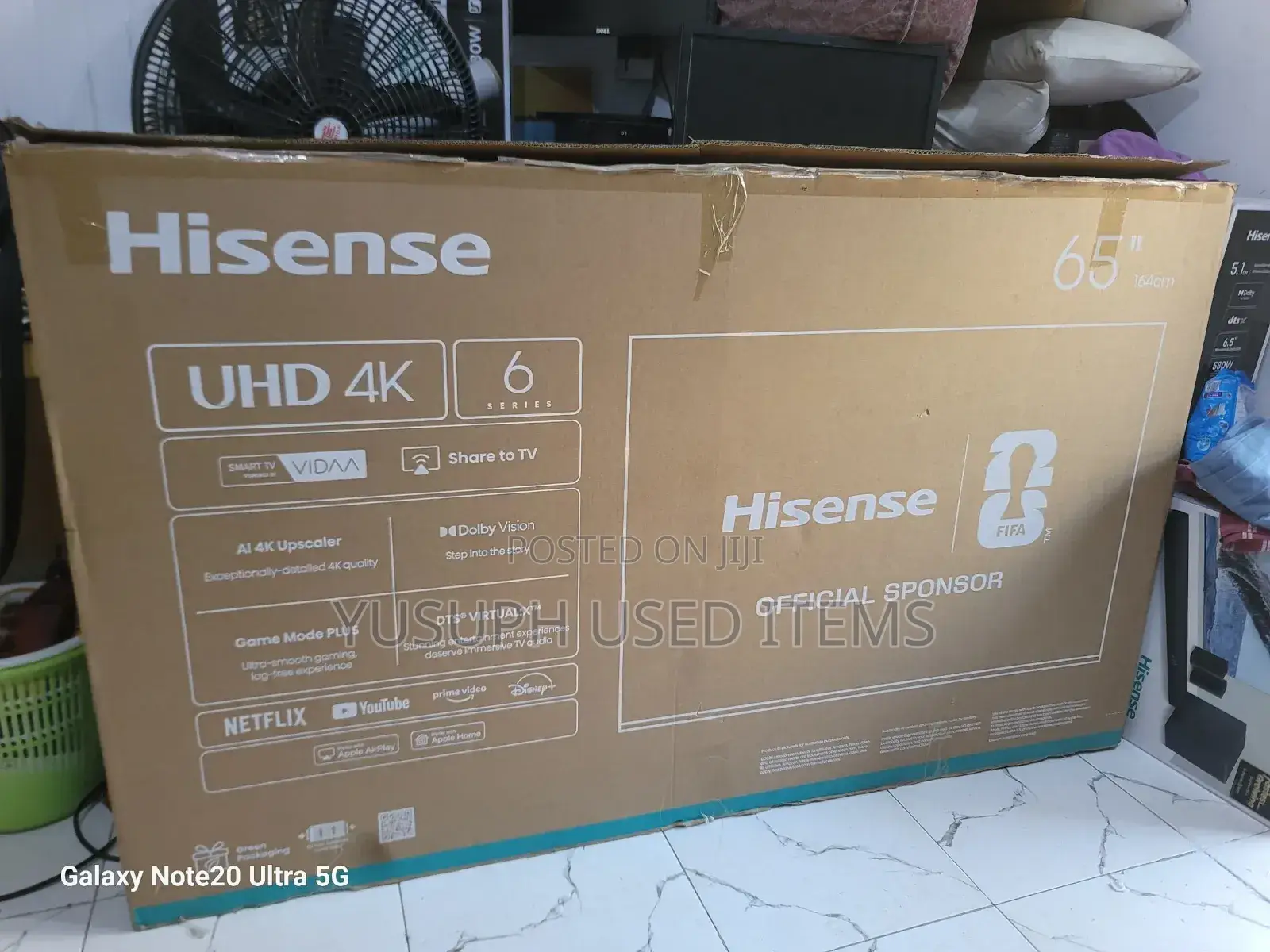Hisense Smart Tv // 65 Inches// Tv // Full Box //