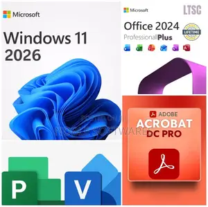 Windows 11 Pro 2026 + Microsoft Office 2024 Professional Plus