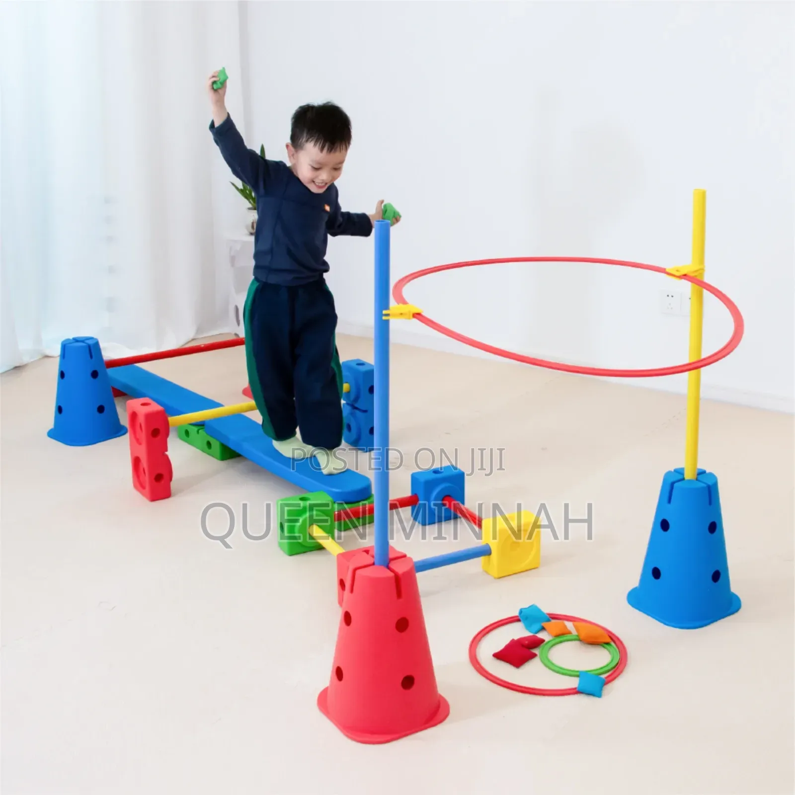 Sensory Training Equipment/ Children Obstacle Course Trainng Kit 114pc