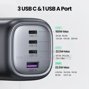 Ugreen 100w Gan Fast Charging Adapter – Cd226 – 40749