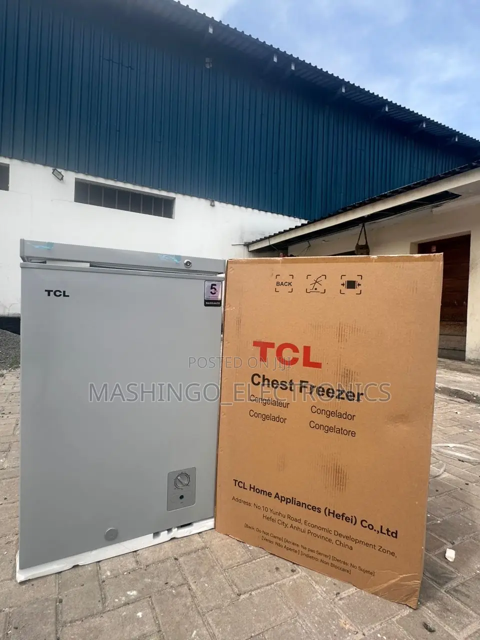 100 Liters TCL Chest Freezer