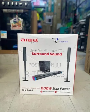 Aiwa Mx900t 6.1 Channel 800watts Home Theater and Soundbar System