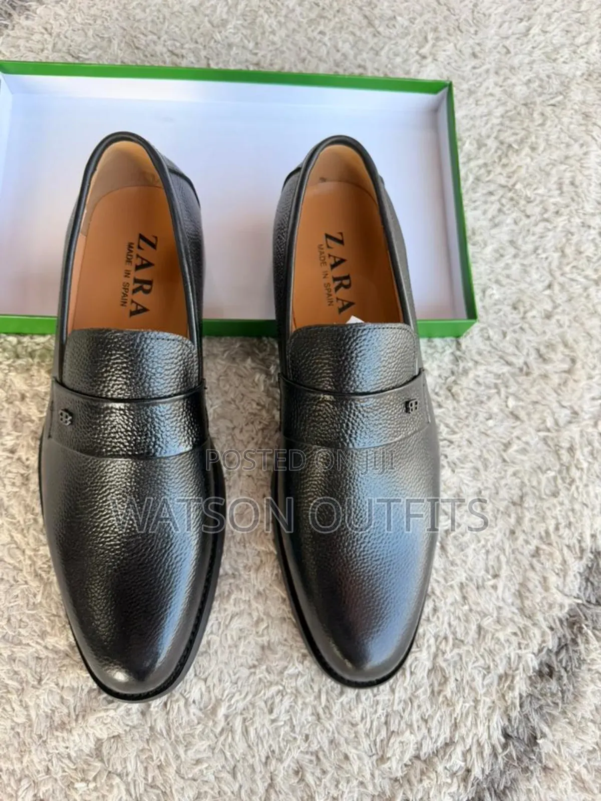 Zara Classically Branded Men's Leather Pure Shoes