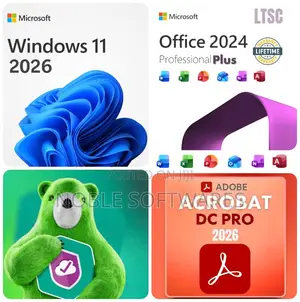 Windows 11 + Microsoft Office + Adobe Acrobat Pro