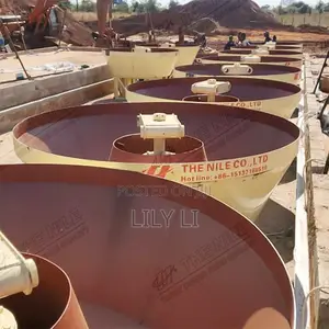 Large 1500 Wet Pan Mill For Medium Scale Gold Production