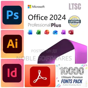 Microsoft Office 2024 Professional Plus + Adobe Packages
