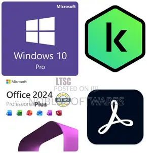 Windows 10 + Microsoft Office 2024 + Kaspersky 2026 Basic