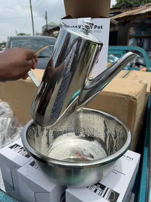 Stainless Steel Jug and Bowl for Hand Washing